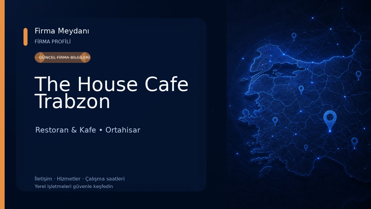 The House Cafe Trabzon Restoran & Kafe