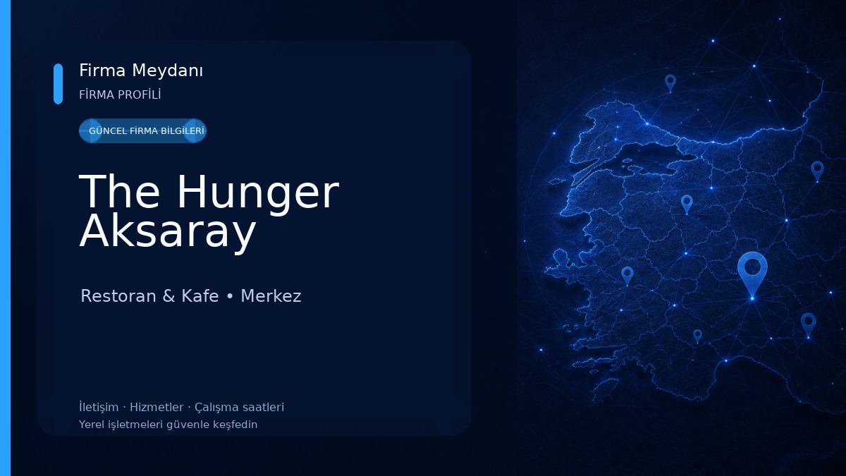 The Hunger Aksaray