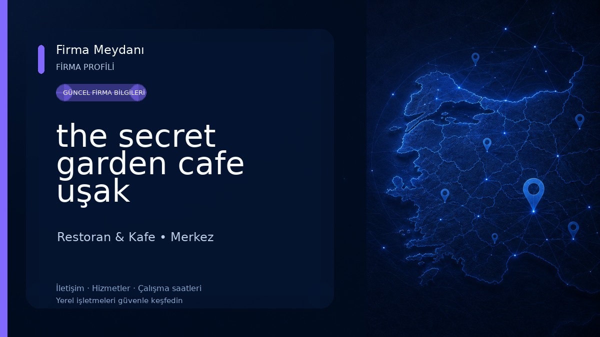 the secret garden cafe uşak Restoran & Kafe