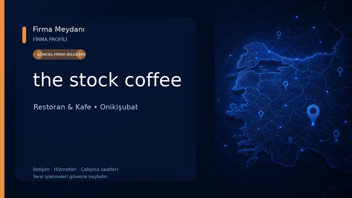 the stock coffee Restoran & Kafe