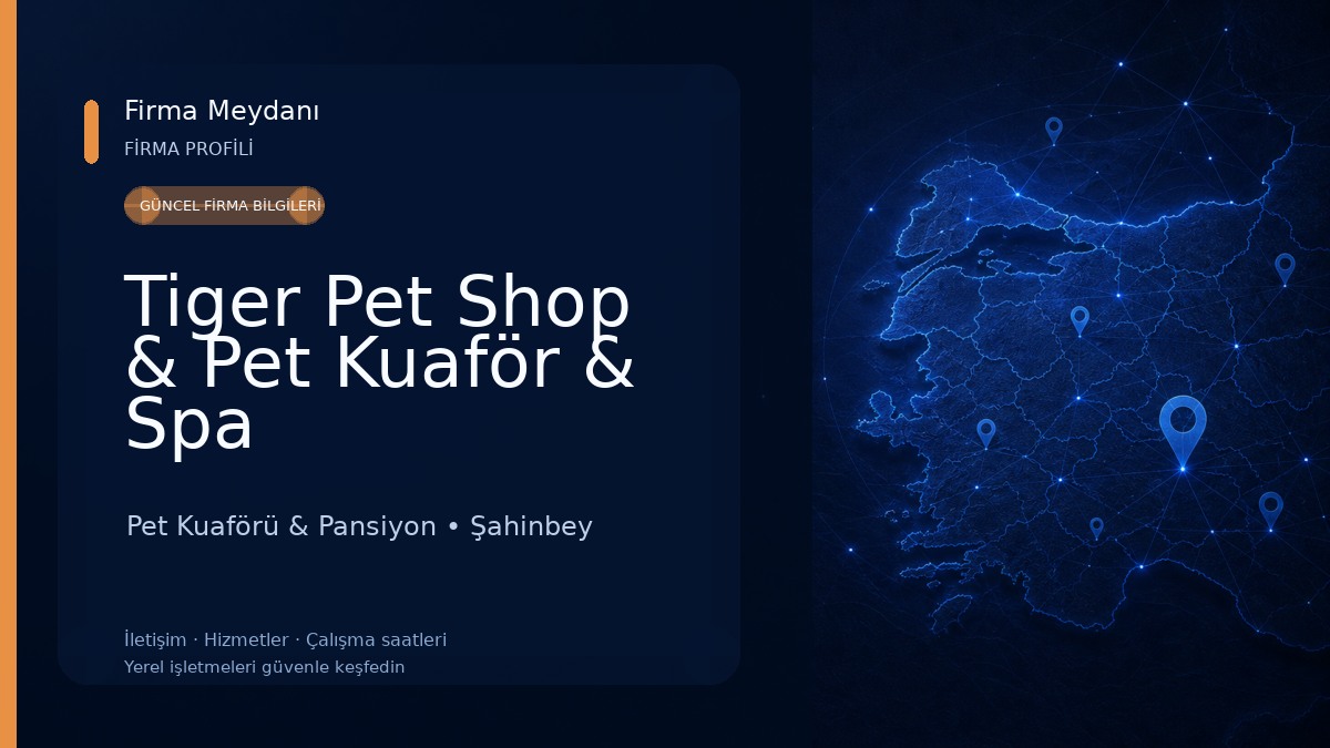 Tiger Pet Shop & Pet Kuaför & Spa 