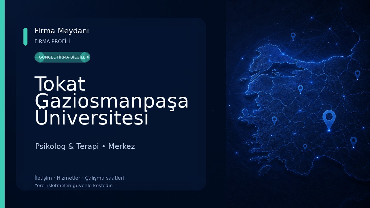 Tokat Gaziosmanpaşa Üniversitesi Rehberlik ve Psikolojik Danışmanlık Uygulama ve Araştırma Merkezi
