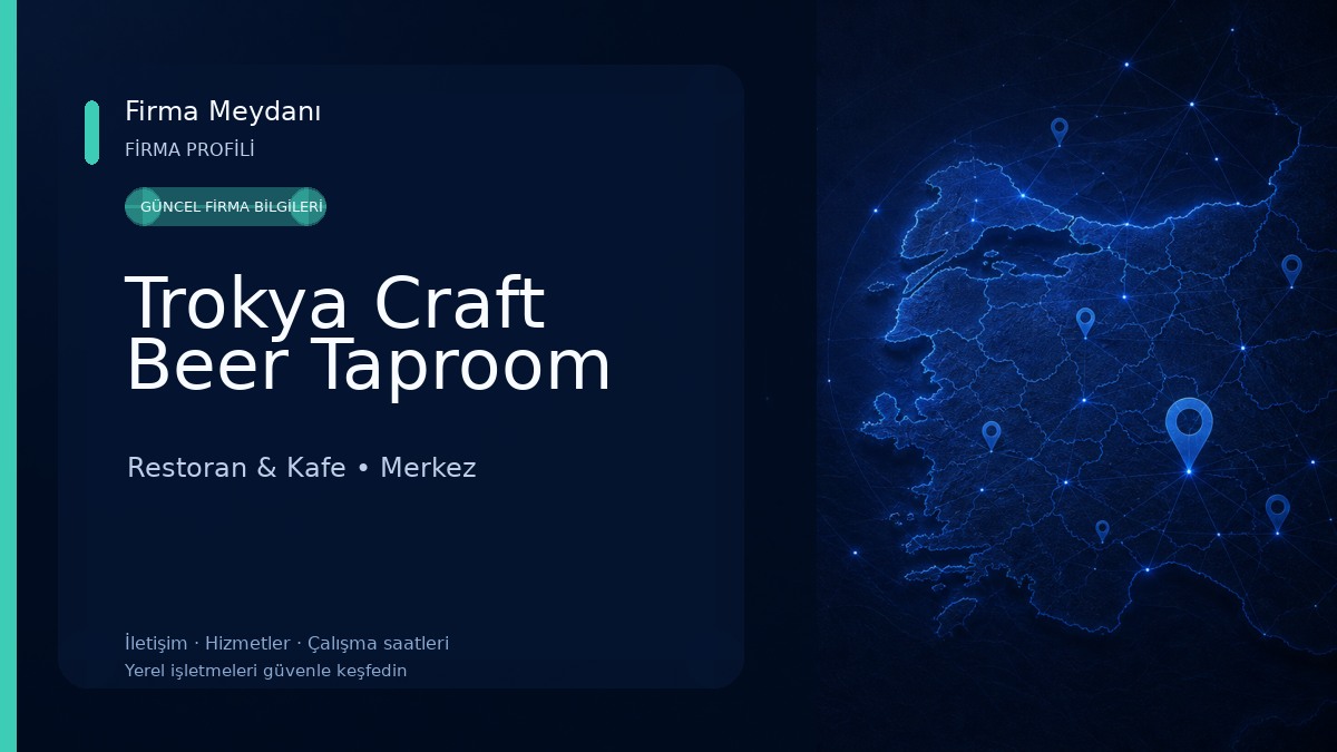 Trokya Craft Beer Taproom 