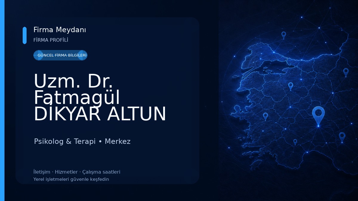 Uzm. Dr. Fatmagül DİKYAR ALTUN