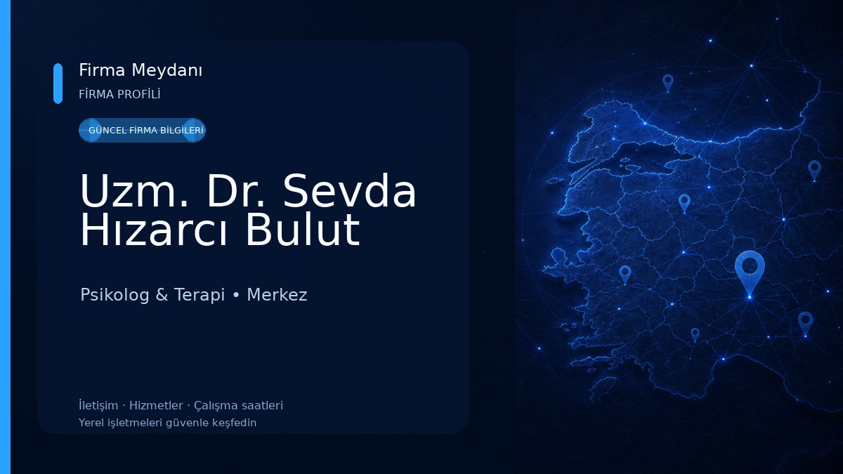Uzm. Dr. Sevda Hızarcı Bulut 