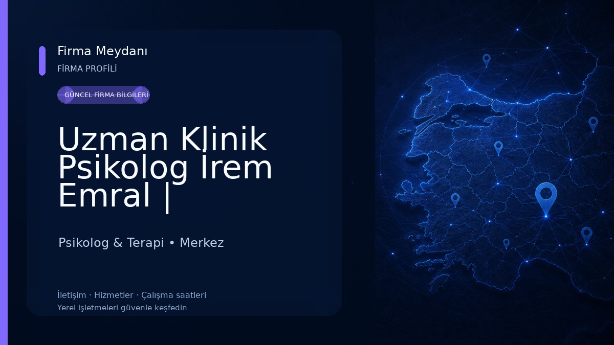 Uzman Klinik Psikolog İrem Emral | Zonguldak Psikolog
