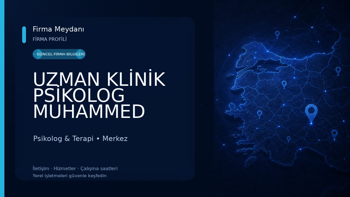 UZMAN KLİNİK PSİKOLOG MUHAMMED YALÇIN / ISPARTA PSİKOLOG / ÇOCUK - ERGEN - YETİŞKİN PSİKOLOĞU Psikolog & Terapi
