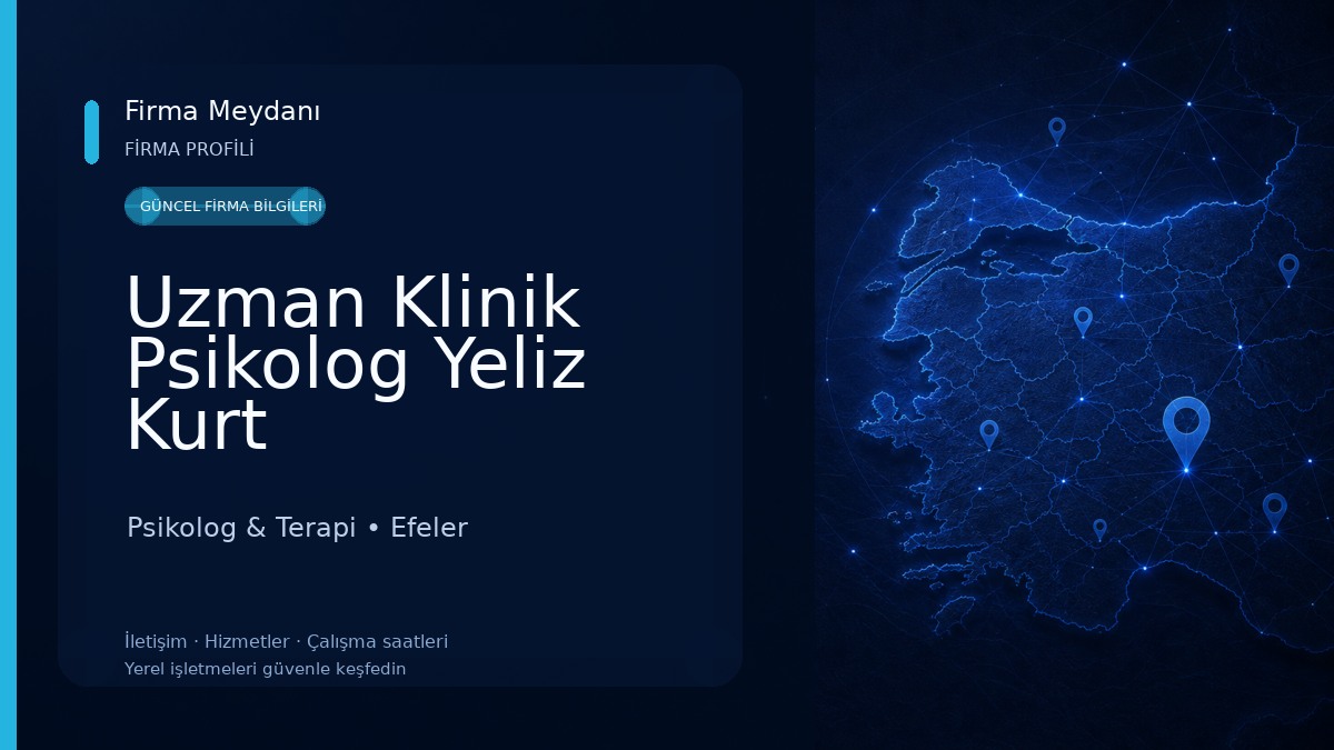 Uzman Klinik Psikolog Yeliz Kurt Psikolog & Terapi