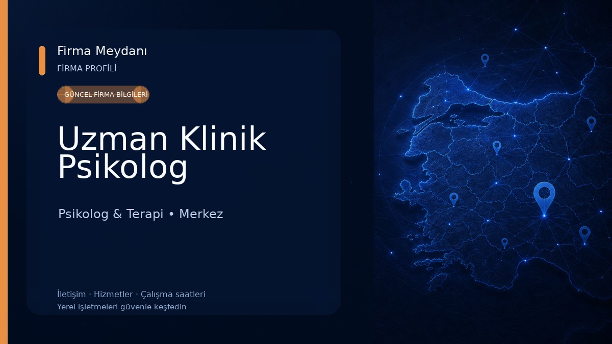 Uzman Klinik Psikolog Psikolog & Terapi