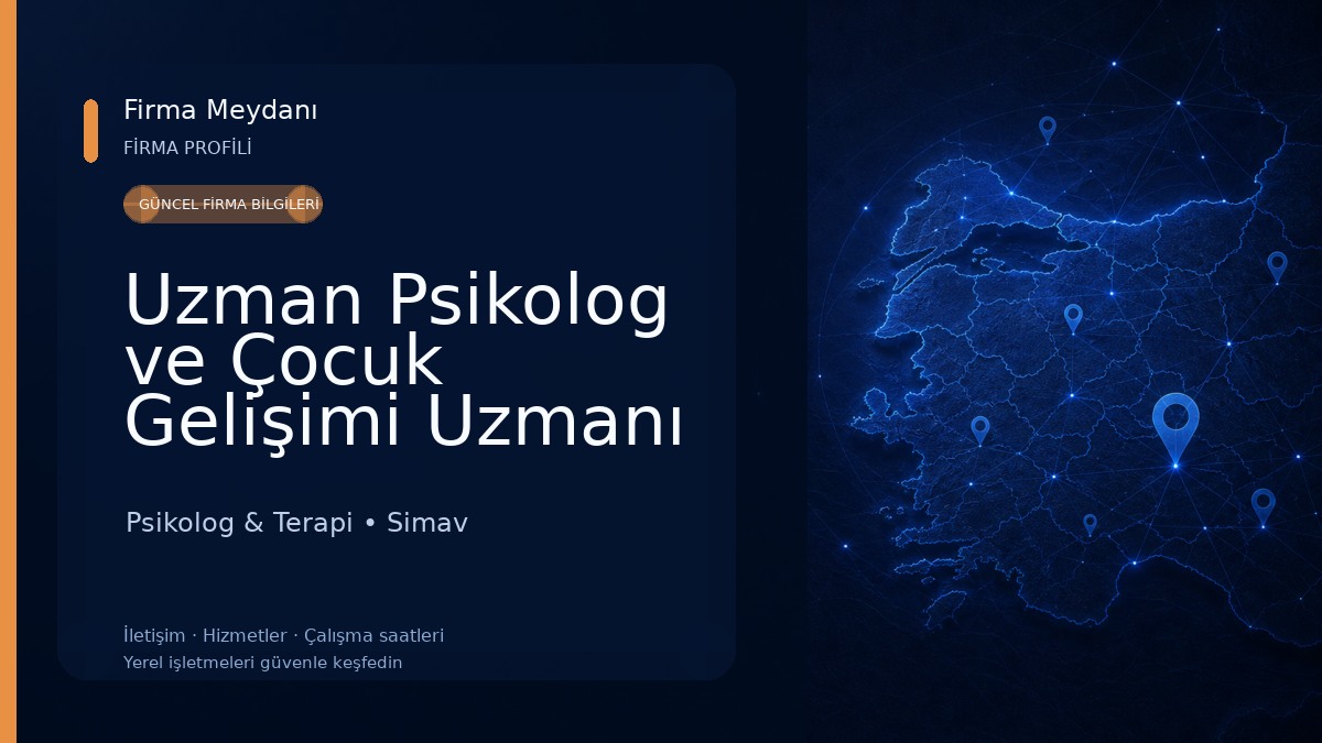 Uzman Psikolog ve Çocuk Gelişimi Uzmanı Gülçe Çelebi - Kütahya Psikolog 