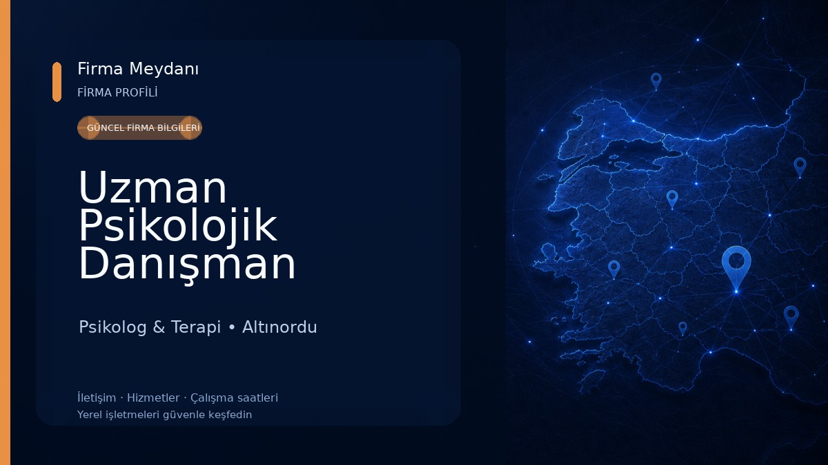Uzman Psikolojik Danışman Oğuzhan KILIÇ Psikolog & Terapi