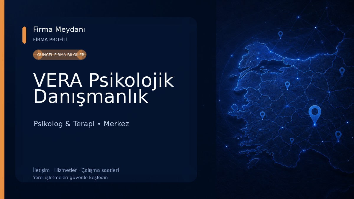 VERA Psikolojik Danışmanlık Psikolog & Terapi