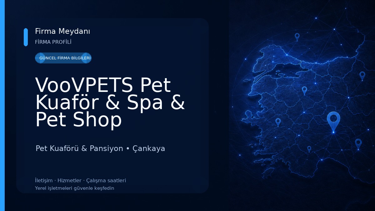 VooVPETS Pet Kuaför & Spa & Pet Shop Alacaatlı