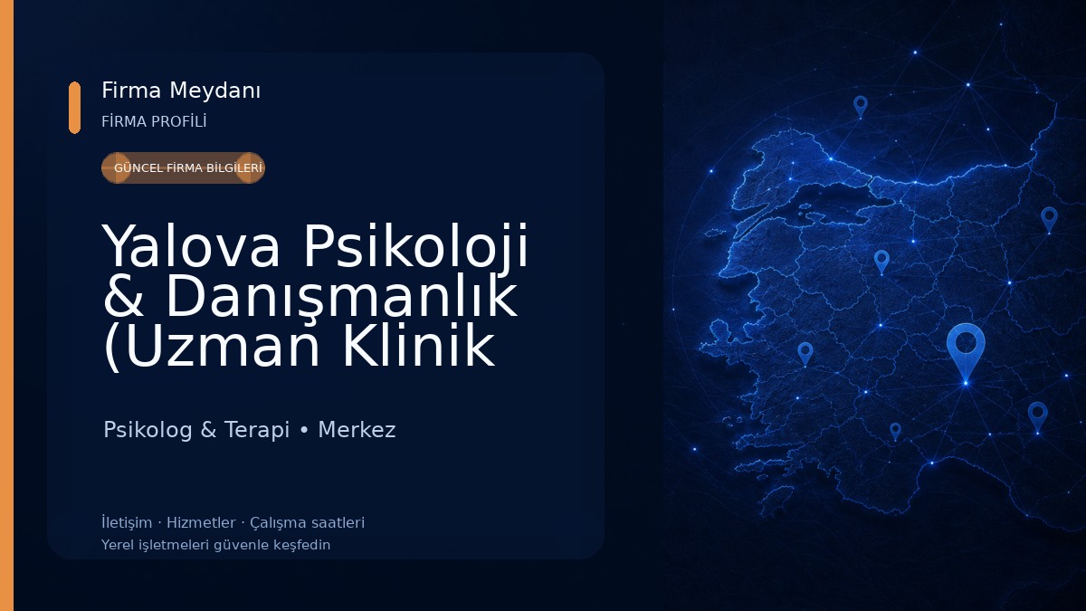 Yalova Psikoloji & Danışmanlık (Uzman Klinik Psikolog Zekeriya ÖREN) Psikolog & Terapi