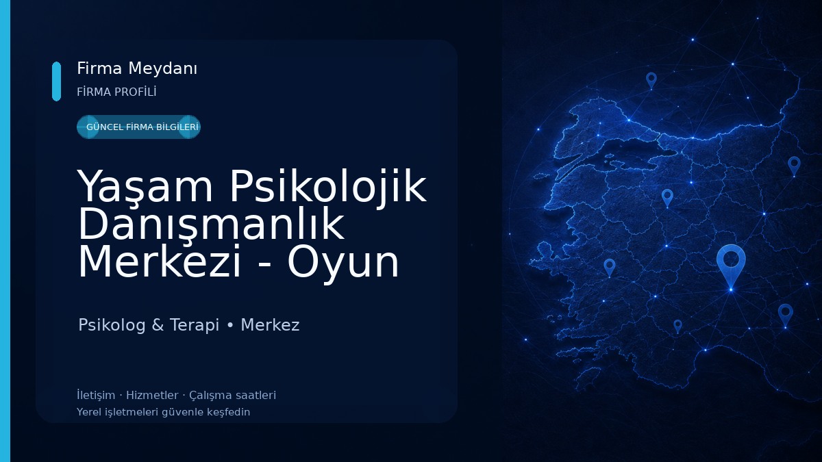 Yaşam Psikolojik Danışmanlık Merkezi - Oyun Terapisi/Dikkat Eksikliği Psikolog & Terapi