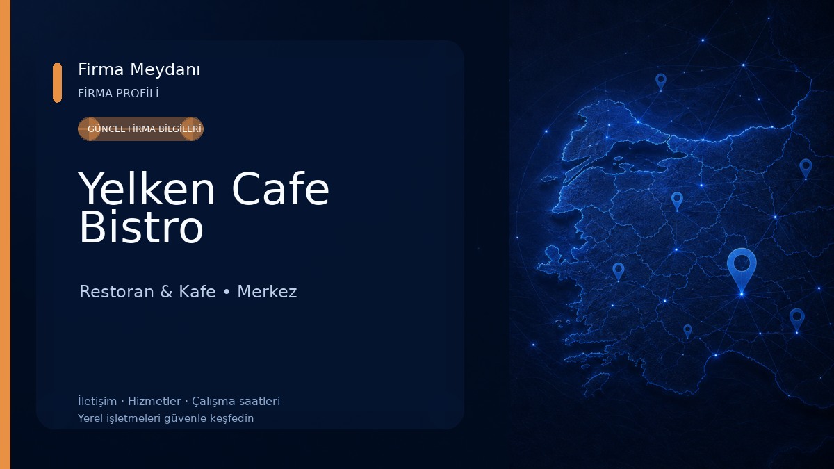 Yelken Cafe Bistro Restoran & Kafe