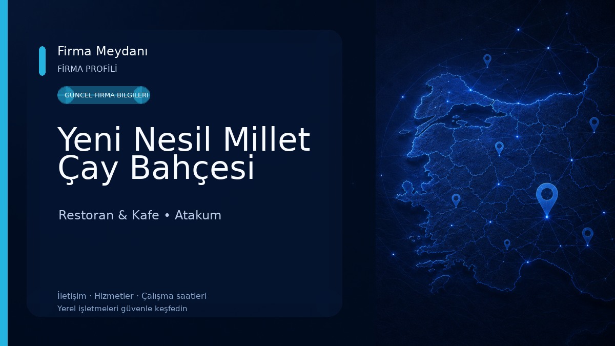 Yeni Nesil Millet Çay Bahçesi Restoran & Kafe