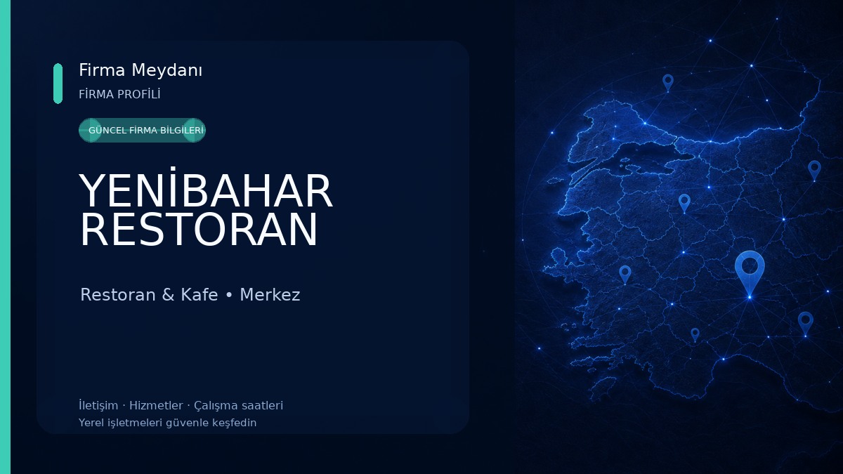 YENİBAHAR RESTORAN Restoran & Kafe