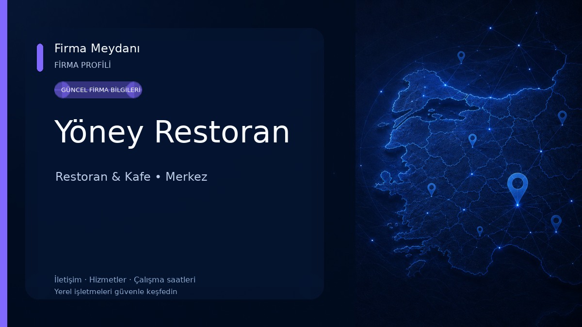 Yöney Restoran Restoran & Kafe