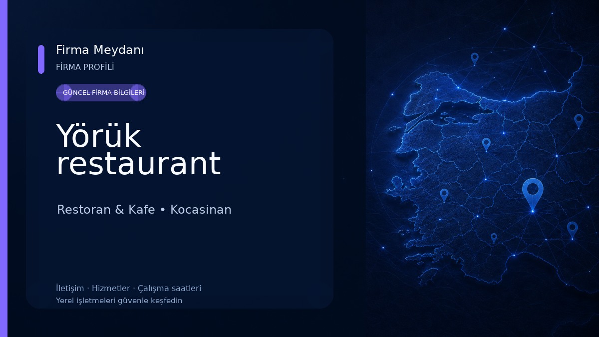Yörük restaurant Restoran & Kafe