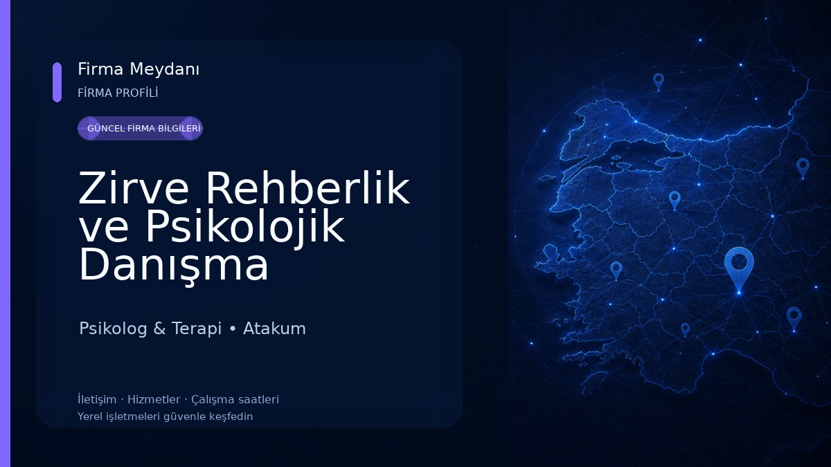 Zirve Rehberlik ve Psikolojik Danışma Merkezi - Samsun Psikolog - Atakum Psikolog - Çocuk Psikolog 