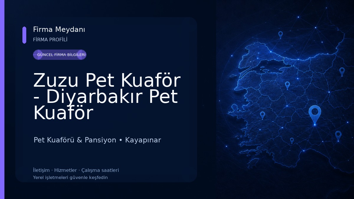 Zuzu Pet Kuaför - Diyarbakır Pet Kuaför 